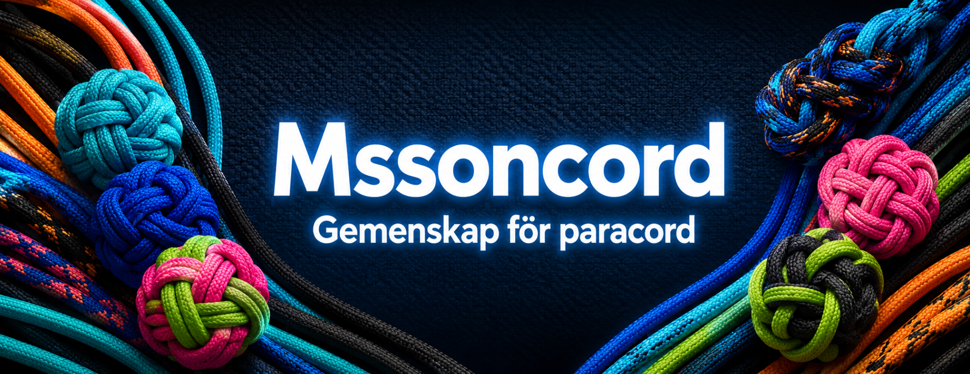 Gillar du paracord och handgjort hantverk? Besök Mssoncord på Facebook och bli en del av gemenskapen.